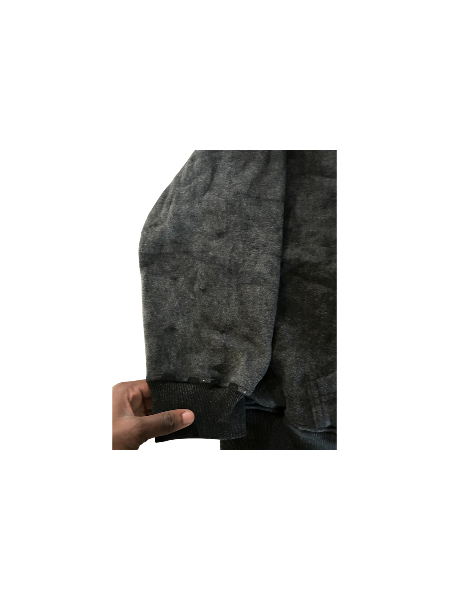 Scaredofnothin charcoal hoodie